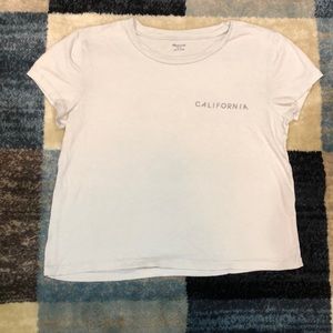 Madewell Semi-Cropped California Tee